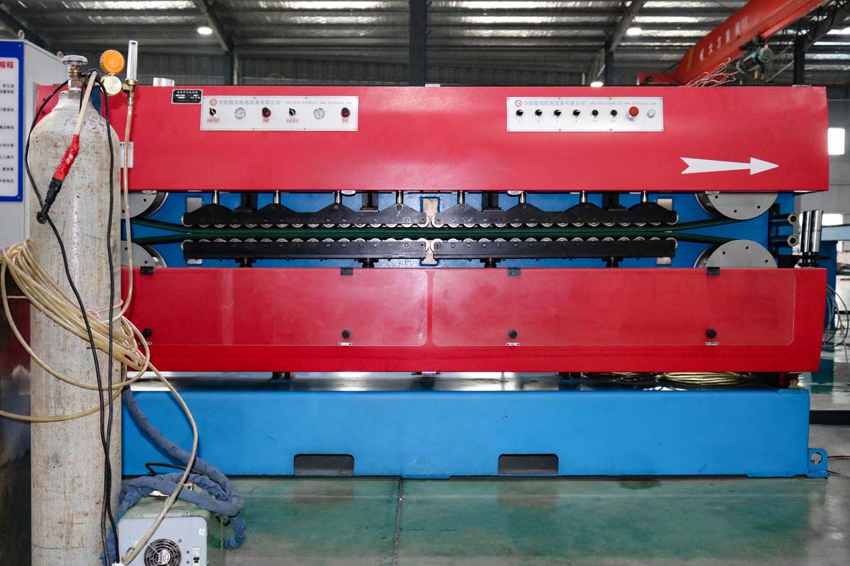 氬弧焊管扎紋機