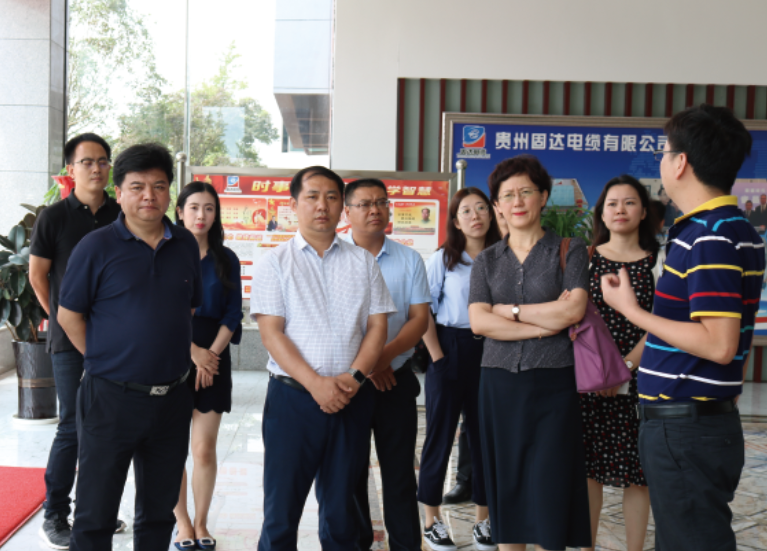 國務院調研組一行到固達電纜集團調研指導工作